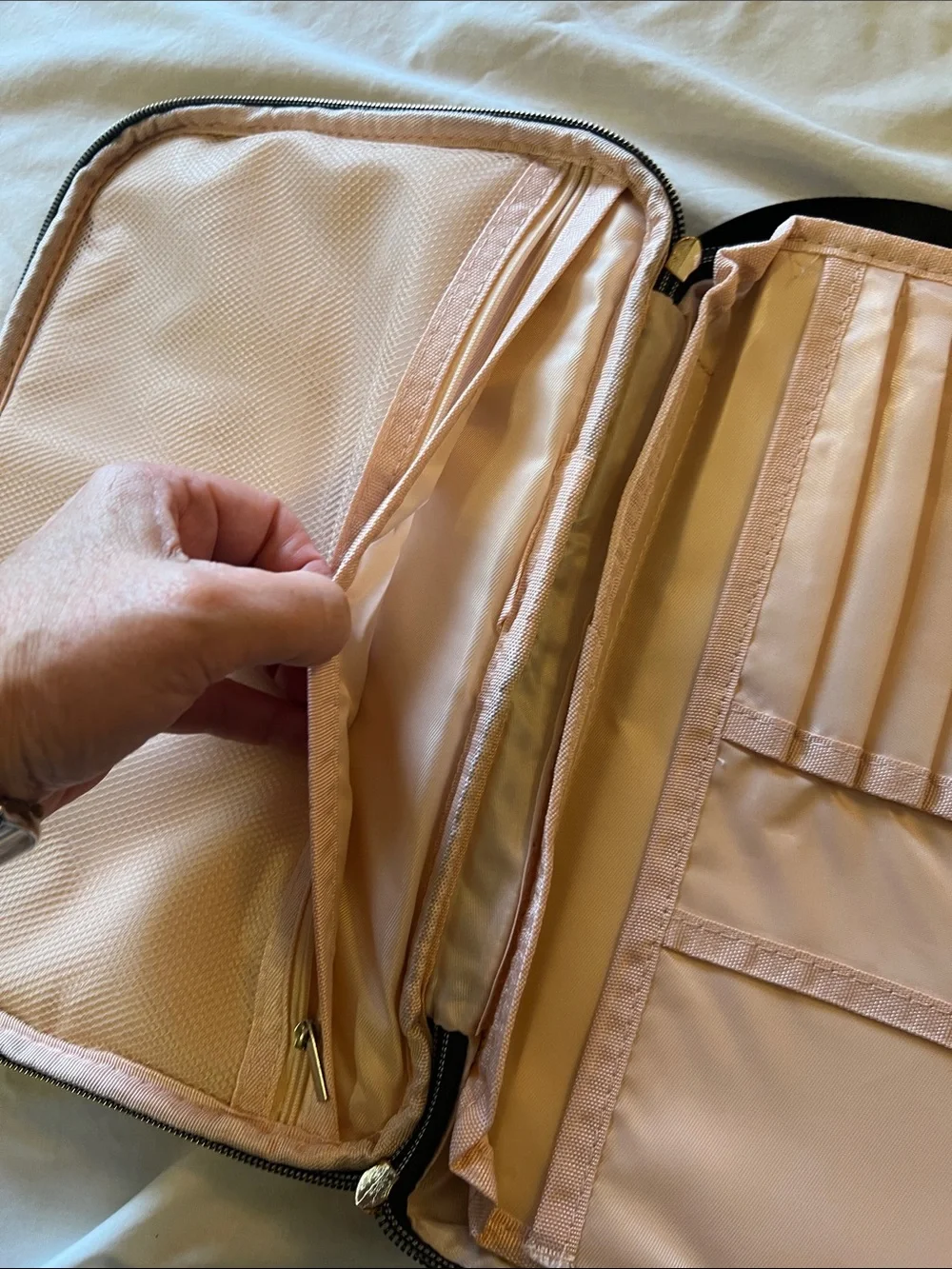 Black Project Bag for Craft /Book/Business